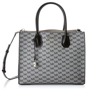 Michael Kors Studio Mercer Large Signature Tote